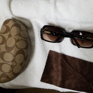 Coach brown sunglasses (Samantha)